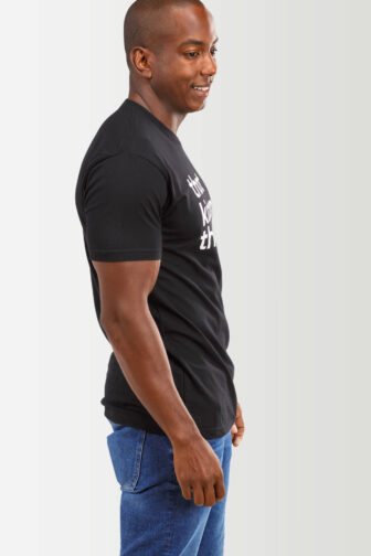 Mens T shirt That Kizomba Though Black 5450
