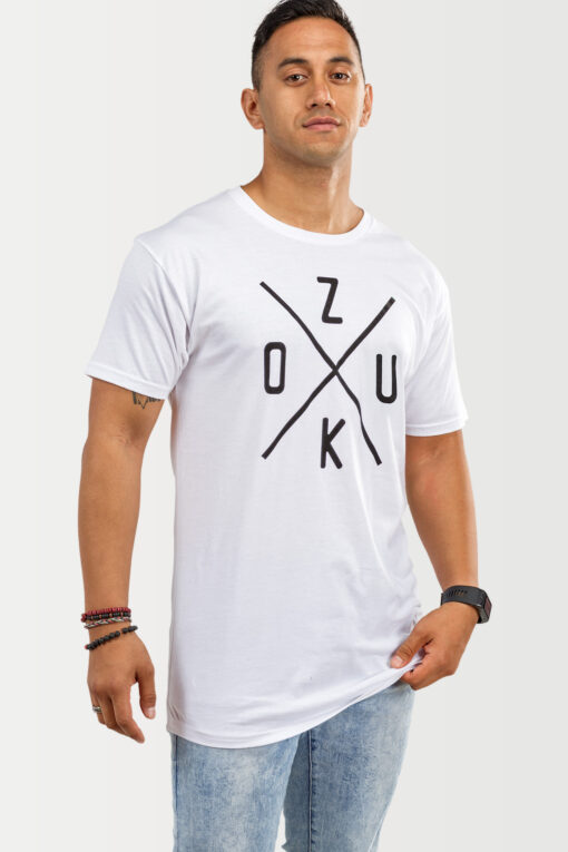 Mens T shirt Zouk X White 5685
