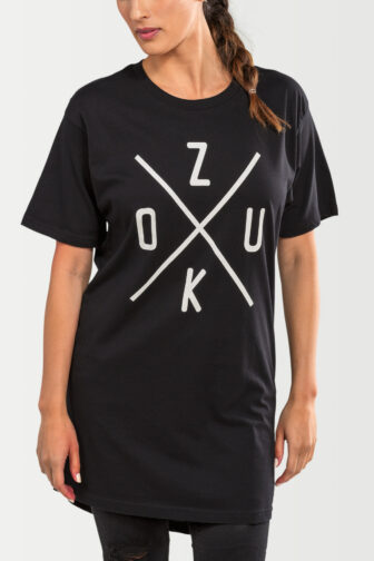 Womens T shirt Zouk X Black 3107