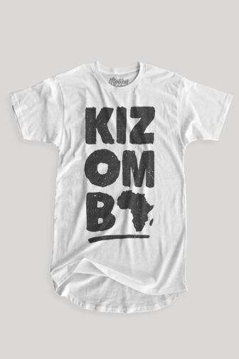 Mens T shirt Kizomba Africa Continent White FPO
