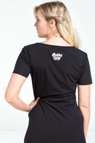 Womens Tunic The World Is Your Dance Black Floor 6379