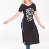 The World Is Your Dance Floor - Women's Tunic Womens Tunic The World Is Your Dance Floor Black 6524