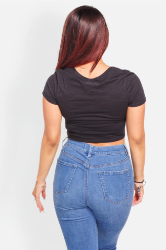 Womens T shirt Zouk Mode On Black 0168