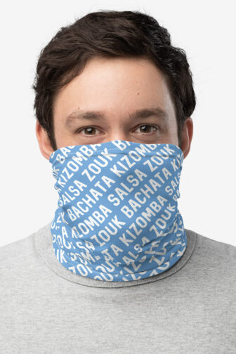 Neck Gaiters Step Repeat Blue1 Male3 Face Front