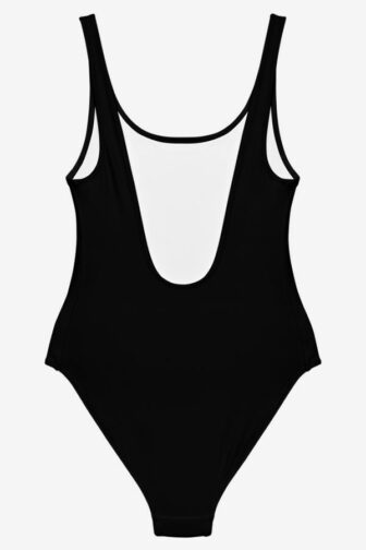 Swimsuit Salsa Music Black Product Back