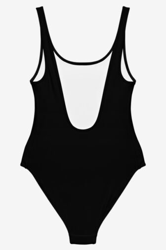 Swimsuit The World Is Your Dance Floor Black Product Back