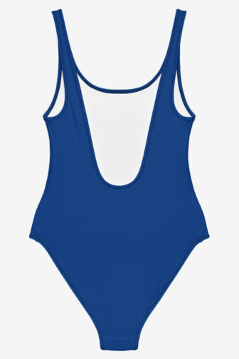 Swimsuit The World Is Your Dance Floor Blue2 Product Back