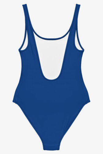 Zouk X - One-piece Swimsuit Swimsuit ZoukX Blue2 Product Back