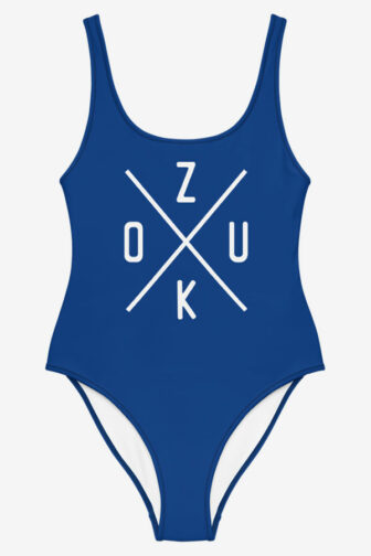 Zouk X - One-piece Swimsuit Swimsuit ZoukX Blue2 Product Front