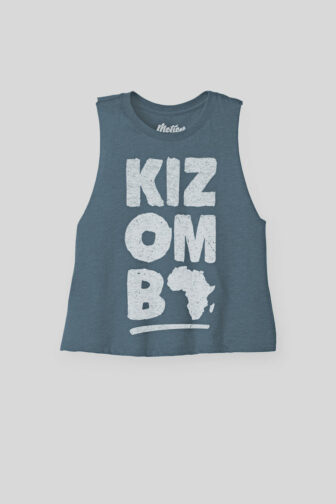 Womens TankTop Kizomba Africa Teal