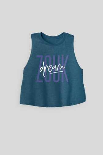 Womens TankTop Zouk Dream Teal