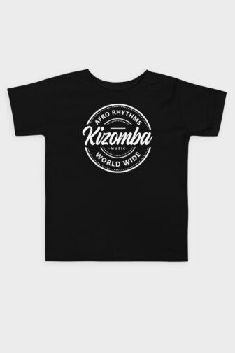 Toddler Kizomba Afro Rhythms Short SleeveT shirt Black